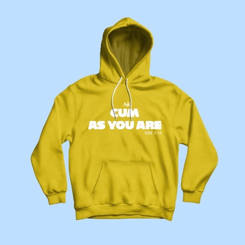Cum As You Are Hoodie Yellow