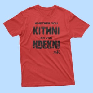 Kithni or Ndekni quality tee